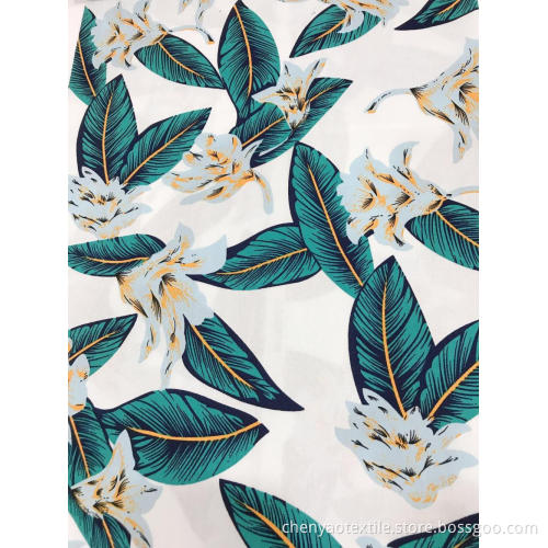 Cotton Stretch Printing Fabric For Shirt And Dress